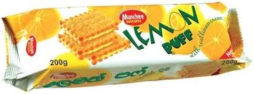 Munchee lemon puff